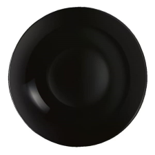 LUMINARC Mélytányér  LUMINARC Diwali fekete 20 cm tányér és evőeszköz