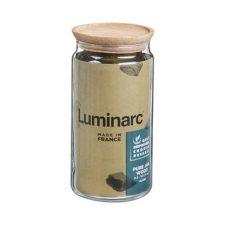 LUMINARC Pot Pure üvegtároló fa tetővel, 1,5 liter, 21x10,5 cm, P9613 konyhai eszköz