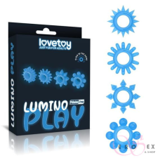 Lumino Play péniszgyűrű 4DB-OS SZETT péniszgyűrű