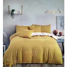  LUNA 7 részes egyszínű ágynemű garnitúra - mustár lakástextília