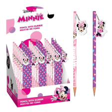 Luna : Disney Minnie egér grafitceruza radírral, kétféle változatban 1db ceruza