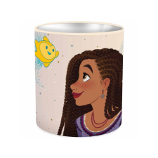 Luna : Disney Wish - Kívánság henger alakú fém asztali írószertartó 10x11cm írószertartó