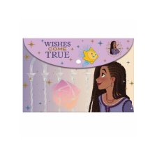 Luna : Disney Wish - Kívánság patentos műanyag irattartó mappa A/4-es méretben mappa