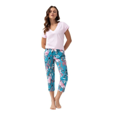 Luna Luisa női pizsama, világos rózsaszín XL
