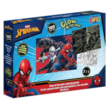 Luna : Marvel Pókember 100db-os sötétben világító puzzle puzzle, kirakós