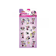 Luna: Minnie egér 3D pufi matrica szett 10x22cm-es íven matrica
