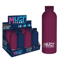Luna Must: Rozsdamentes-acél termosz kulacs kétféle változatban 500ml kulacs, kulacstartó