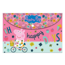 Luna Peppa malac patentos irattartó mappa A4-es méretben mappa