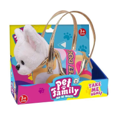 Luna : Pet Family Kiskutya plüss kutyatáskában 20cm plüssfigura