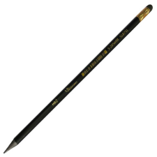 Luna Tesoro fekete-arany famentes ceruza radírral radír