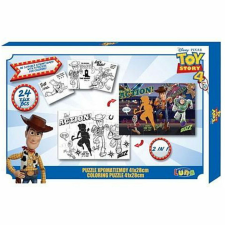 Luna Toy Story 4 színezhető puzzle 24 db-os puzzle, kirakós