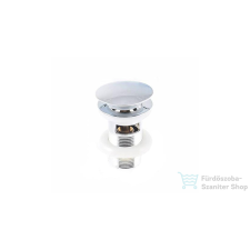 Lunart 5/4" click-clack leeresztő túlfolyós mosdóhoz,króm 5999123008824 csaptelep
