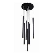 LUNGO LED mennyezeti lámpa 7xG9 jégcsap csillár Elegant Black Light Prestige világítás