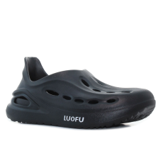  Luofu - Stylish fekete férfi papucs Méret:40