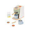 Lupilu (Playtive) KU-16564 Játék fa kávéfőző gép készlet kávépárnával, tejes dobozzal, kanállal, műanyag csészével (9 részes)