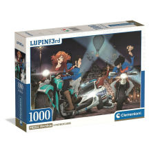 Lupin III 1000 db-os Compact puzzle Clementoni puzzle, kirakós