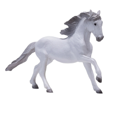 Lusitano fehér ló figura - Mojo játékfigura