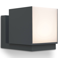Lutec Cuba Kültéri Led Fali Lámpa  1 Light Dark Grey kültéri világítás