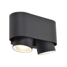 Lutec LED lámpatest , oldalfali , billenthető, 2 x GU10 , sötétszürke , kültéri , IP44 , LUTEC , CYPRES kültéri világítás