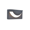Lutec Lups sötétszürke LED kültéri fali lámpa (LUT-6402801118) LED 1 izzós IP54
