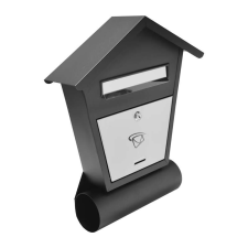 LUX 4 postaláda, Fekete-rozsdamentes postaláda