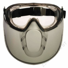 Lux Optical® STORMLUX gumipántos szemüveg + arcvédő védőszemüveg