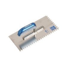 LUX-TOOLS LUX Classic glettvas, rozsdamentes, 6 mm x 6 mm kőműves és burkoló szerszám