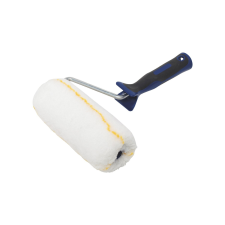 LUX-TOOLS LUX festőhenger nyéllel Prémium aranyszálas fekete-kék 18 cm festő és tapétázó eszköz