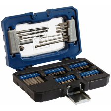 LUX-TOOLS LUX fúró- és bitkészlet 41 részes barkácsgép tartozék