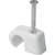LUX-TOOLS LUX kábelbilincs, átmérő: 7 mm - 11 mm, 10 darab, fehér