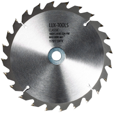 LUX-TOOLS LUX keményfém körfűrészlap, átmérő: 190 mm barkácsgép tartozék