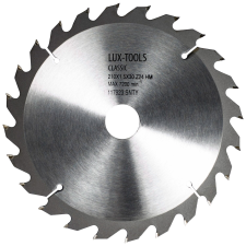LUX-TOOLS LUX keményfém körfűrészlap, átmérő: 210 mm barkácsgép tartozék