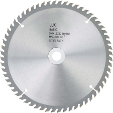 LUX-TOOLS LUX keményfém körfűrészlap fához  átmérő: 190 mm  60 fog barkácsgép tartozék