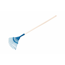 LUX-TOOLS LUX lombseprű, kicsi, nyéllel, 85 cm gereblye, lombseprű