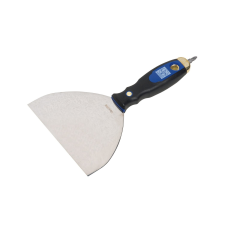 LUX-TOOLS LUX rozsdamentes spatulya, kétkomponensű puha markolattal, 150 mm festő és tapétázó eszköz
