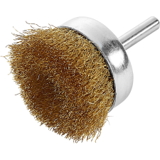 LUX-TOOLS LUX sárgaréz fazékkefe 50 mm barkácsgép tartozék