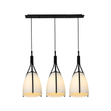 Luxera 61302 - csillár zsinóron ZORZO 3xE27/60W/230V világítás