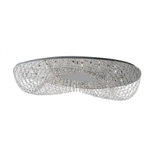 Luxera -69048 ELIPHTON Króm Színű Mennyezeti Lámpa 12XG9 33W IP20 világítás