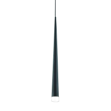 Luxera Ebony króm-fekete függesztett lámpa (LUX-48002) G9 1 izzós IP20 világítás