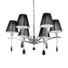 Luxera Luxera Oxford 64325 csillár, 6x40W E14 világítás