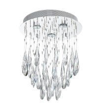 Luxera Luxera Russet 62431 kristály mennyezeti lámpa, 3x50W GU10 világítás