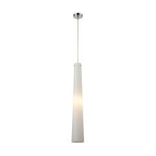 Luxera Nios króm-fehér függesztett lámpa (LUX-68042) E14 1 izzós IP20 világítás
