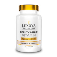 Luxoya - Beauty &amp; Hair Vitamin - 60db kapszula vitamin és táplálékkiegészítő