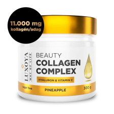 Luxoya Beauty Collagen Complex italpor ananász íz 300g vitamin és táplálékkiegészítő
