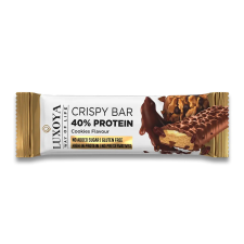 Luxoya crispy bar fehérje szelet 45 g - sütemény ízű vitamin és táplálékkiegészítő