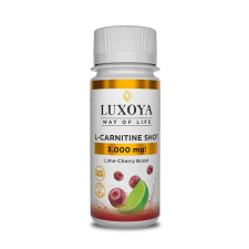 Luxoya L-CARNITINE SHOT 3.000 mg 60 ml - Meggy-lime ízű vitamin és táplálékkiegészítő