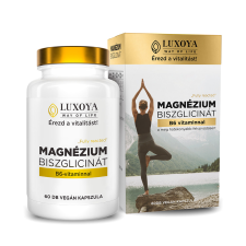 Luxoya Magnézium-biszglicinát B6 vitaminnal kapszula 60 db vitamin és táplálékkiegészítő