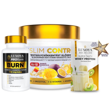 Luxoya Slim Control + Burn kapszula csomag - Mangó-Maracuja íz vitamin és táplálékkiegészítő