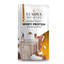 Luxoya Super Tasty Whey Protein csokoládé-kókusz íz 30g vitamin és táplálékkiegészítő