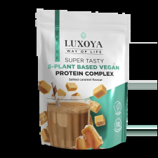 Luxoya Vegán fehérje italpor 450 g - sós karamella ízű reform élelmiszer